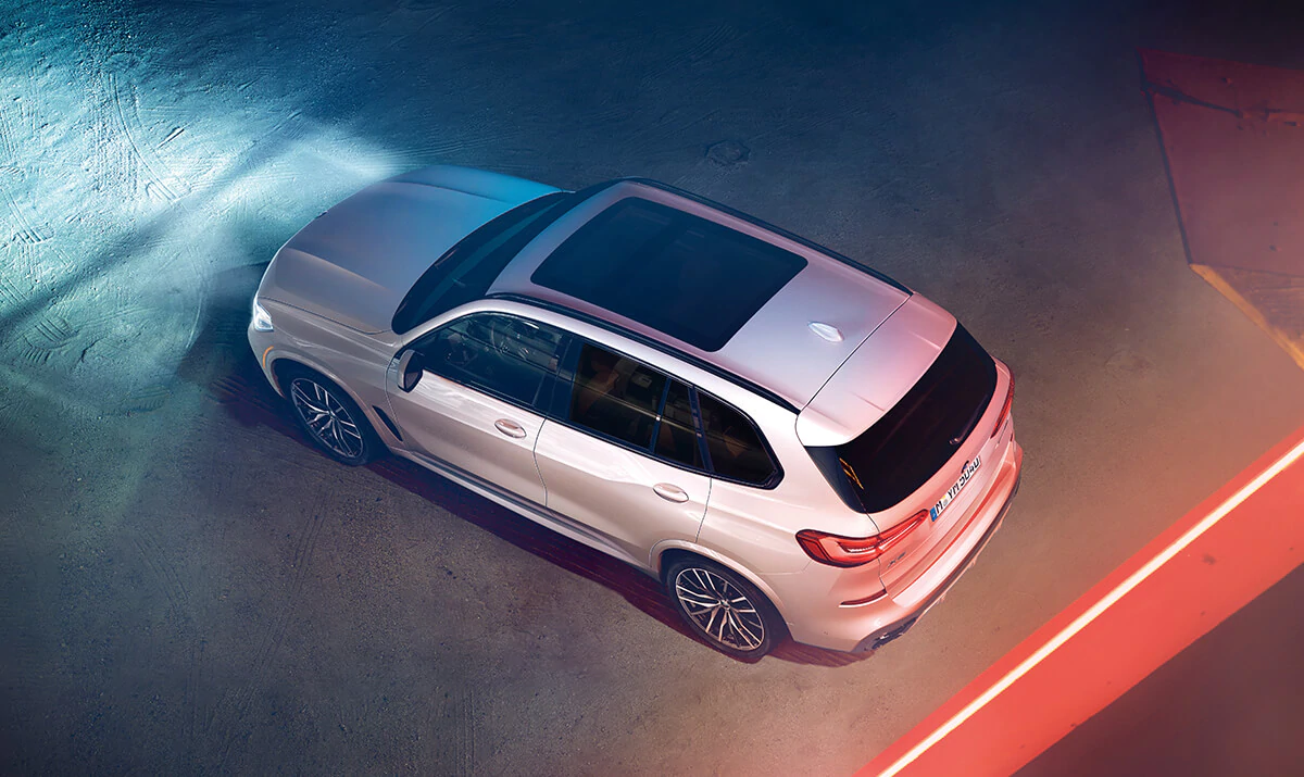2019 BMW X5 White Exterior Top View Picture 2019 BMW X5 White Exterior Top View Picture